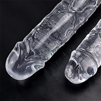 Realistische Jelly Dildo voor beginners, 7 inch Crystal G-Spot Dildos, Flexible Penis Cock met zuigbeker voor Hand Free Pl