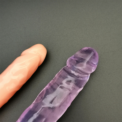 Jelly Small Dildo Zuigbeker Vrouwelijke masturbatie Realistische penis G-spot Orgasme Anaal Plug Seksspeelgoed voor vrouwen Volwassenen Produce