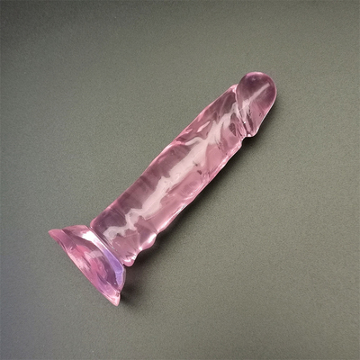 Jelly Small Dildo Zuigbeker Vrouwelijke masturbatie Realistische penis G-spot Orgasme Anaal Plug Seksspeelgoed voor vrouwen Volwassenen Produce