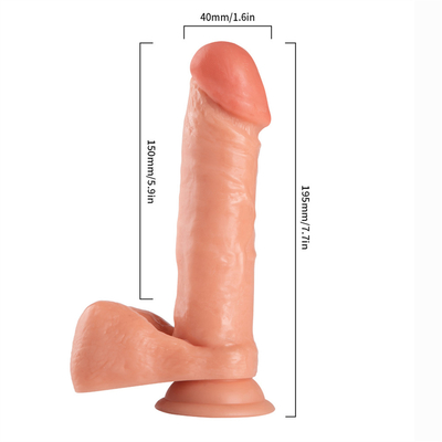 PVC realistische dildo met dubbele dichtheid anale pluggen zuigbeker paard dildo seksspeelgoed online winkel Amerikaanse kunstmatige penis