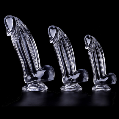 Realistische dildo's helder dildo met zuigbeker hands-free seks speelgoed gelei dildo body-safe materiaal en volwassen seks speelgoed voor W