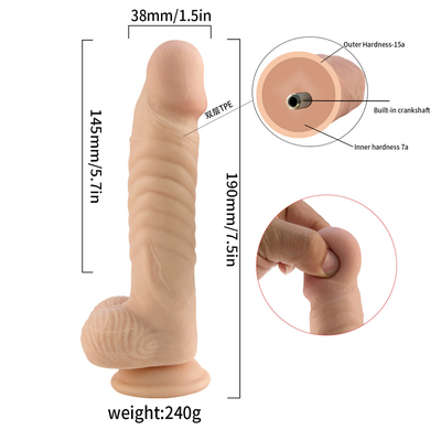 10 inch zwart paars enorme G-spot dildo Vrouwelijk seksspeelgoed Grote realistische dildo voor vrouw