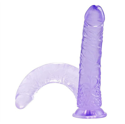 G-spot realistische jelly dildo met sterke zuigbeker flexibel penis harnas compatibel anaal volwassen seksspeeltjes voor vrouwen