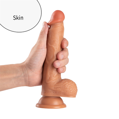 Huidgevoel Realistisch Dildo Zacht materiaal Reuze grote penis met zuigbeker Seksspeelgoed voor vrouw Vrouwelijke masturbatie