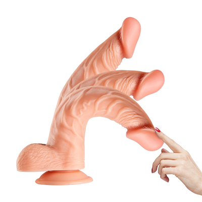 Soft Jelly kunstmatige penis verschillende maten Dick speelgoed voor volwassenen kleurrijke kristal rubber penis grote realistische dildo voor vrouw