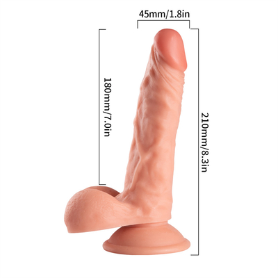 Hoogwaardige dames seks item nep penis masturbatie gereedschap machine echte huid gevoel dildo