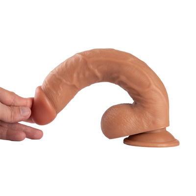 Supergrote realistische pvc dildo grote met sterke zuigkracht goedkope dildo's volwassen speelgoed voor vrouwen sekswinkel