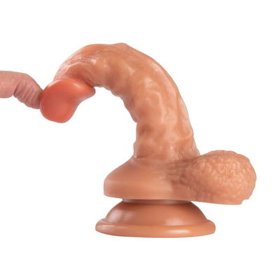 Volwassen seks speeltje dubbele laag 8,07 inch vlees penis dildo realistisch reusachtige dildo grote dildo's voor vrouwen