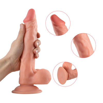 9.25 inch Big Dick Drop Shipping Soft Plastic PVC Gratis Proefproduct Grote Zwarte Dildo Penis en Vibratoren voor Vrouwen