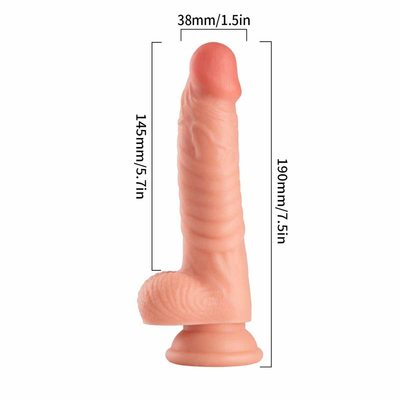 Kleine realistische dildo mini dong kunstmatige penis met sterke zuigbeker vrouwen masturbatie seksspeeltjes