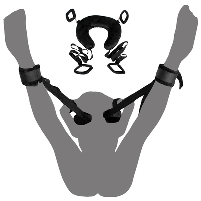 Flirten Fetish Bondage Fetter Paren Spons Kussen Alternatief Speelgoed Kraag Set Flirt Bondage