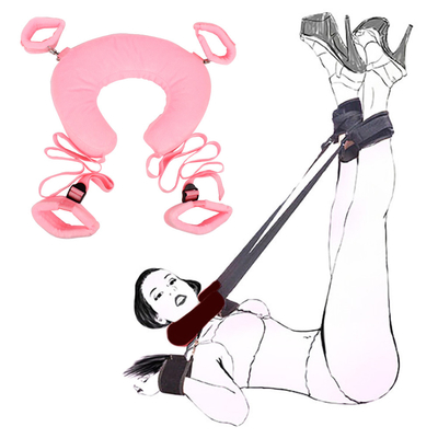 Flirten Fetish Bondage Fetter Paren Spons Kussen Alternatief Speelgoed Kraag Set Flirt Bondage