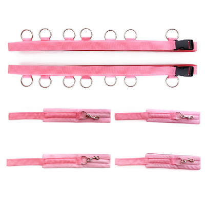 Bdsm Japanse slavernij pak volwassen sm 3 pcs terughoudendheid slaven kit webbing met hoopjes speelgoed ingesteld voor sm spel op bed