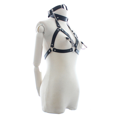 Volwassenen Bondage Speelgoed Erotic Sets Mouth Ring Gag Necklace Nippel Clamps Voor Vrouwen Volwassenen Spelen Fetish Kleding Voor Paren
