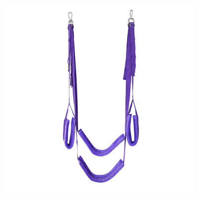 Metal sex swing met statief stents voor koppels - fetisj slavernij plezier volwassen meubels