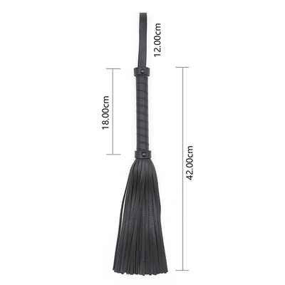 SM Leer Zwart Seks Whip Hand Paddle Beheersing Bondage Seks Rolspel Voor Paar
