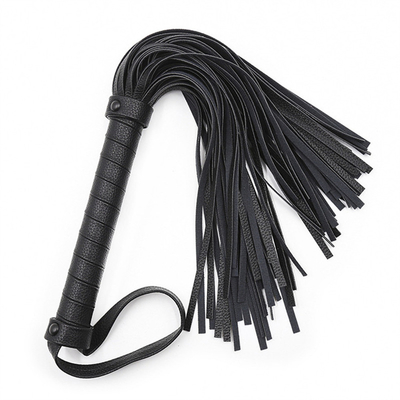SM Leer Zwart Seks Whip Hand Paddle Beheersing Bondage Seks Rolspel Voor Paar