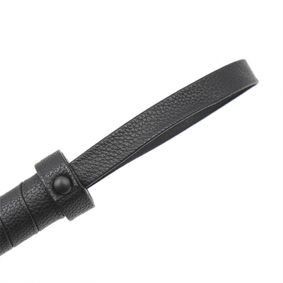 SM Leer Zwart Seks Whip Hand Paddle Beheersing Bondage Seks Rolspel Voor Paar