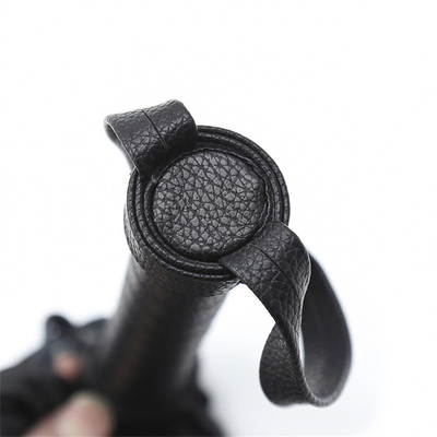 SM Leer Zwart Seks Whip Hand Paddle Beheersing Bondage Seks Rolspel Voor Paar