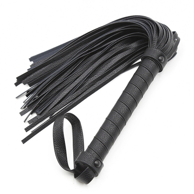 SM Leer Zwart Seks Whip Hand Paddle Beheersing Bondage Seks Rolspel Voor Paar