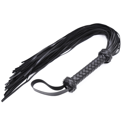 Groothandel Custom Flogger Whip BDSM Slaag Whip Sex Bondage Leer
