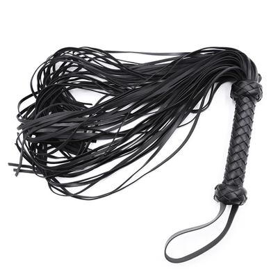 Groothandel Custom Flogger Whip BDSM Slaag Whip Sex Bondage Leer