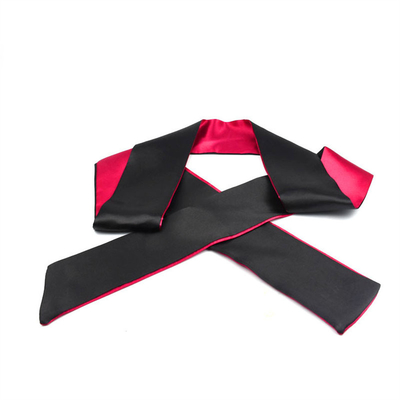 BDSM Bondage Binding Sex Game Super Ribbon Satin Oogmasker Volwassenen Vrouwen Blindfold Ribbon Reversible Bondage