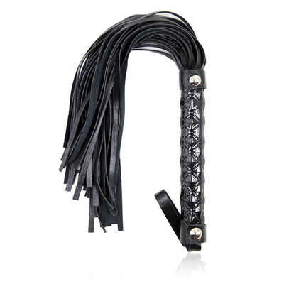 Flogger Bondage Rivet Leer Paard Whip Erotic Fetish Grijpen Kloppen Koningin Whip