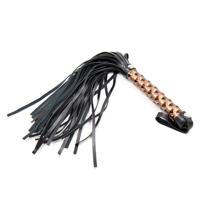 Flogger Bondage Rivet Leer Paard Whip Erotic Fetish Grijpen Kloppen Koningin Whip