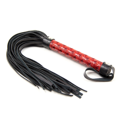 Flogger Bondage Rivet Leer Paard Whip Erotic Fetish Grijpen Kloppen Koningin Whip