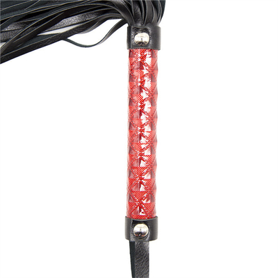 Flogger Bondage Rivet Leer Paard Whip Erotic Fetish Grijpen Kloppen Koningin Whip