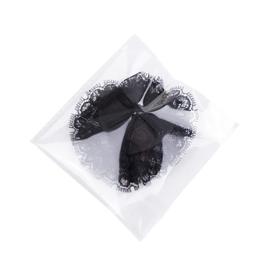 Zwart PU sexy tepelbedekking borstpasta's Seksuele gezondheid Bowknot SM tepelbedekking