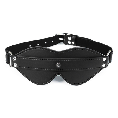 BDSM Oogmasker Bondage PU Leer SM Spel Speel Sexy Blindfold Voor Mannen
