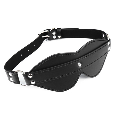 BDSM Oogmasker Bondage PU Leer SM Spel Speel Sexy Blindfold Voor Mannen