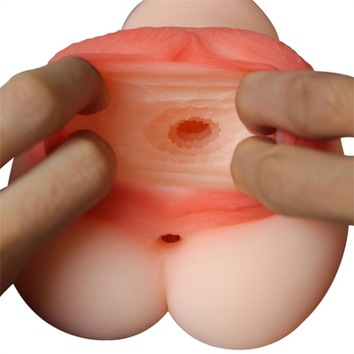 3D mond mannelijke masturbator echte diep keel orale beker