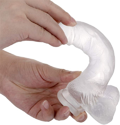 Realistische Dildos Voelen Als Huid Helder Dildo Met Zuigbeker Voor Handenvrij Spelen Lichaamsveilig Materiaal En Volwassen Seks Speelgoed