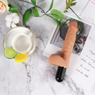 Lichaamsveilige echte penis vibreerend seksspeelgoed elektrische dildo voor vrouwen