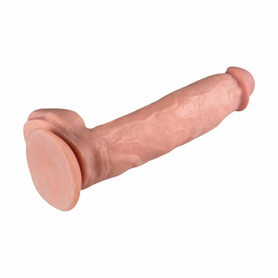 Aanpasbare kleuren beschikbaar PVC zwarte dildo's voor vrouwen enorme realistische seksspeeltjes