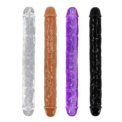 xese best verkopende enorme dubbele koppen medische TPE hoge kwaliteit lesbisch seksspeelgoed grote realistische dildo's voor vrouwen