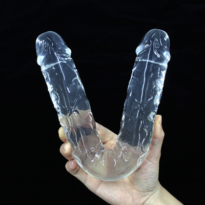 xese best verkopende enorme dubbele koppen medische TPE hoge kwaliteit lesbisch seksspeelgoed grote realistische dildo's voor vrouwen