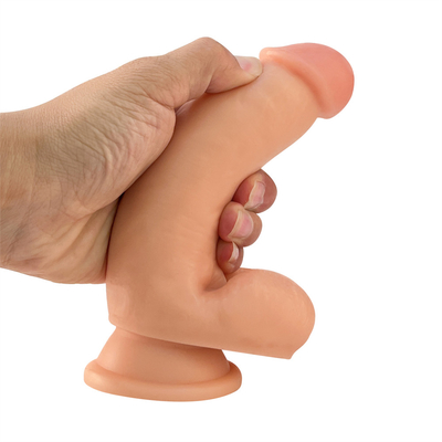 17cm dildo zacht seksspeeltje pvc dildo helder met sterke zuigbeker voor vrouwen mannen homo volwassen seksspeeltjes spellen