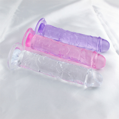 Sterk zuigen kunstmatige dildo penis jelly enorme dildo's voor vrouwen realistische dildo