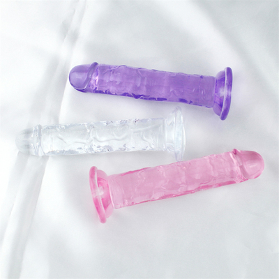 Sterk zuigen kunstmatige dildo penis jelly enorme dildo's voor vrouwen realistische dildo
