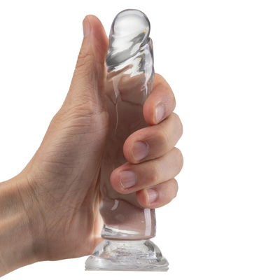 Jelly Small Dildo Zuigbeker Vrouwelijke masturbatie Realistische penis G-spot Orgasme Anaal Plug Seksspeelgoed voor vrouwen Volwassenen Produce