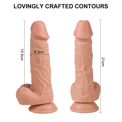 8 inch siliconen dildo met draadloze afstandsbediening vibrator oplaadbare dildo's voor vrouwen oplaadbare dildo's