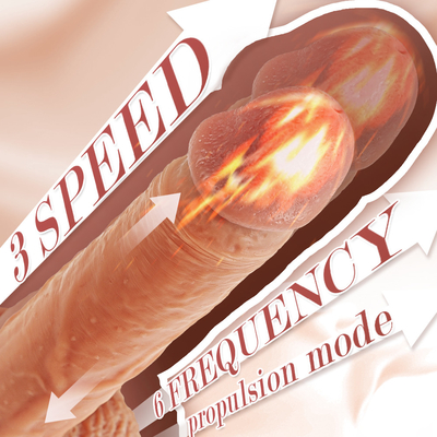 Draadloze afstandsbediening enorme realistische afstandsbediening grote dildo vibrator enorme stuwkracht dildo met sterke zuigbeker liefde dildo