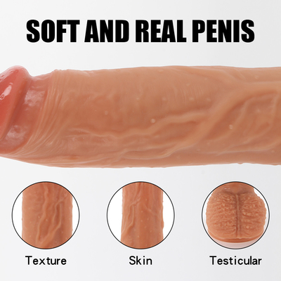 Afstandsbediening Dildo Vibrator Groothandel Seks Speelgoed Lichaam Veilig Vibrerende Rotatie Realistische Dildo voor Vrouwen en Mannen