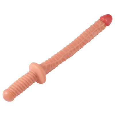 Grote Realistische Volwassenen Speelgoed Dildo groothandel voor vrouw Vrouwen Zachte Flexible Realistische Bruin Met groothandel