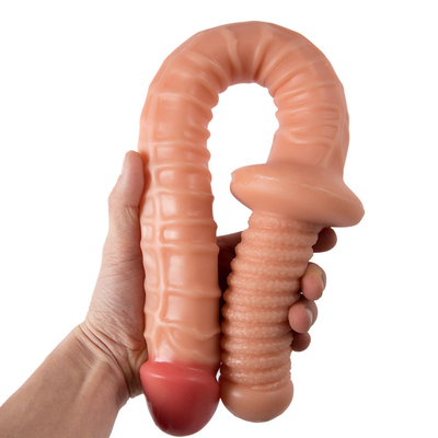 Grote Realistische Volwassenen Speelgoed Dildo groothandel voor vrouw Vrouwen Zachte Flexible Realistische Bruin Met groothandel