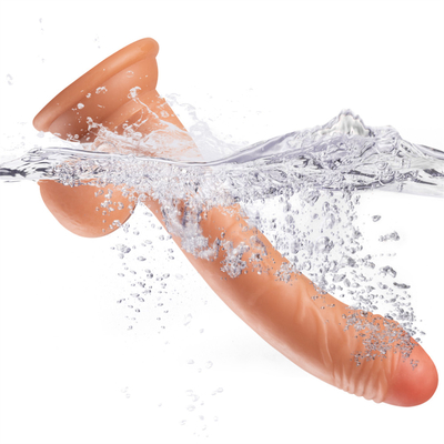Warm verkoop hoog realistische curve dildo voor vrouwen
